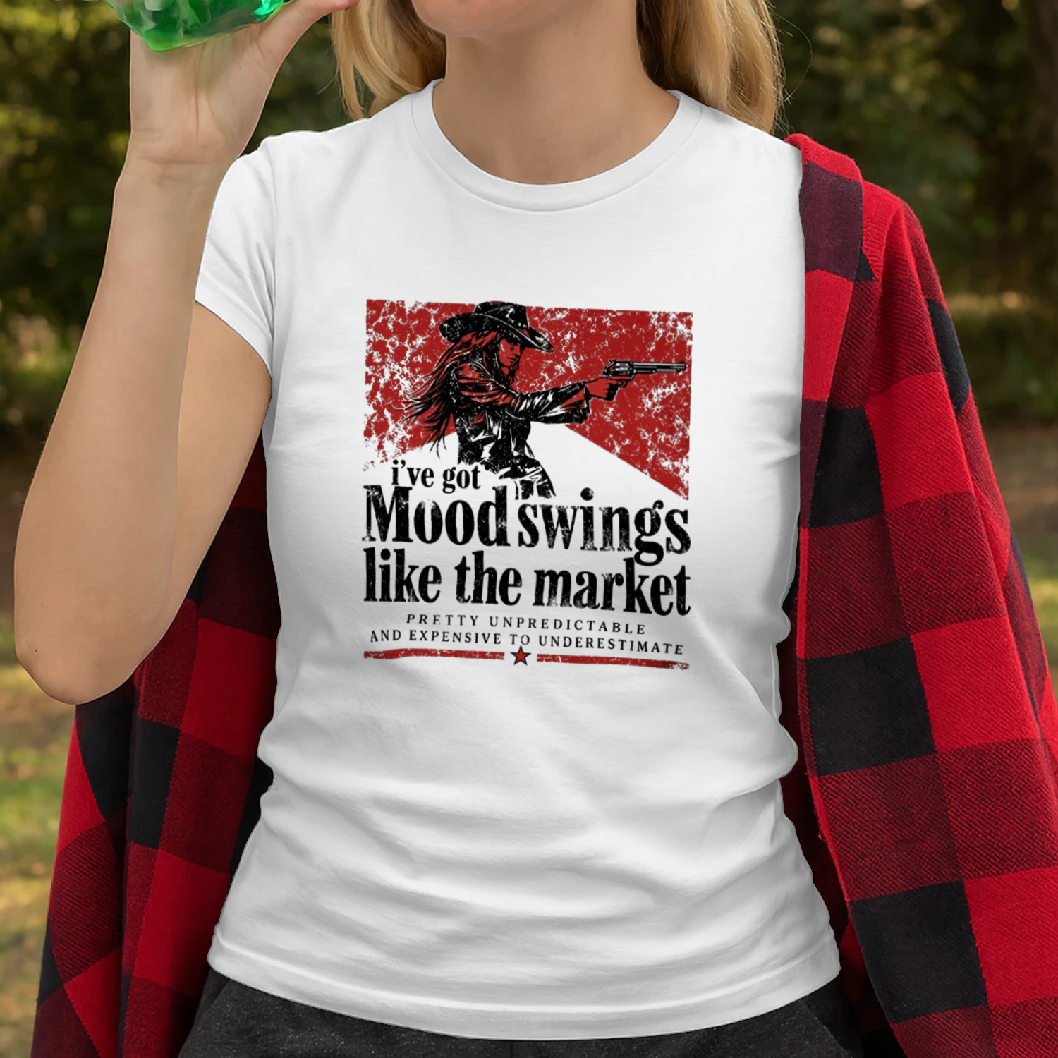 Ive Got Mood Swings Like The Market T-shirt