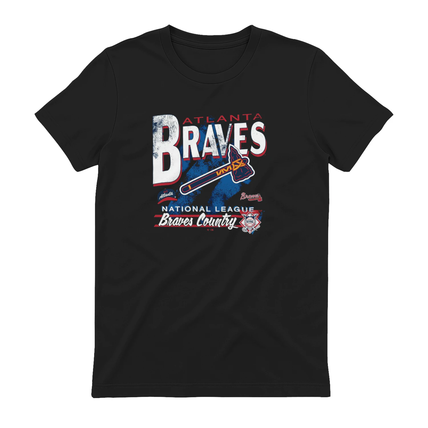 Atlanta Braves National League Braves Country vintage T-shirt