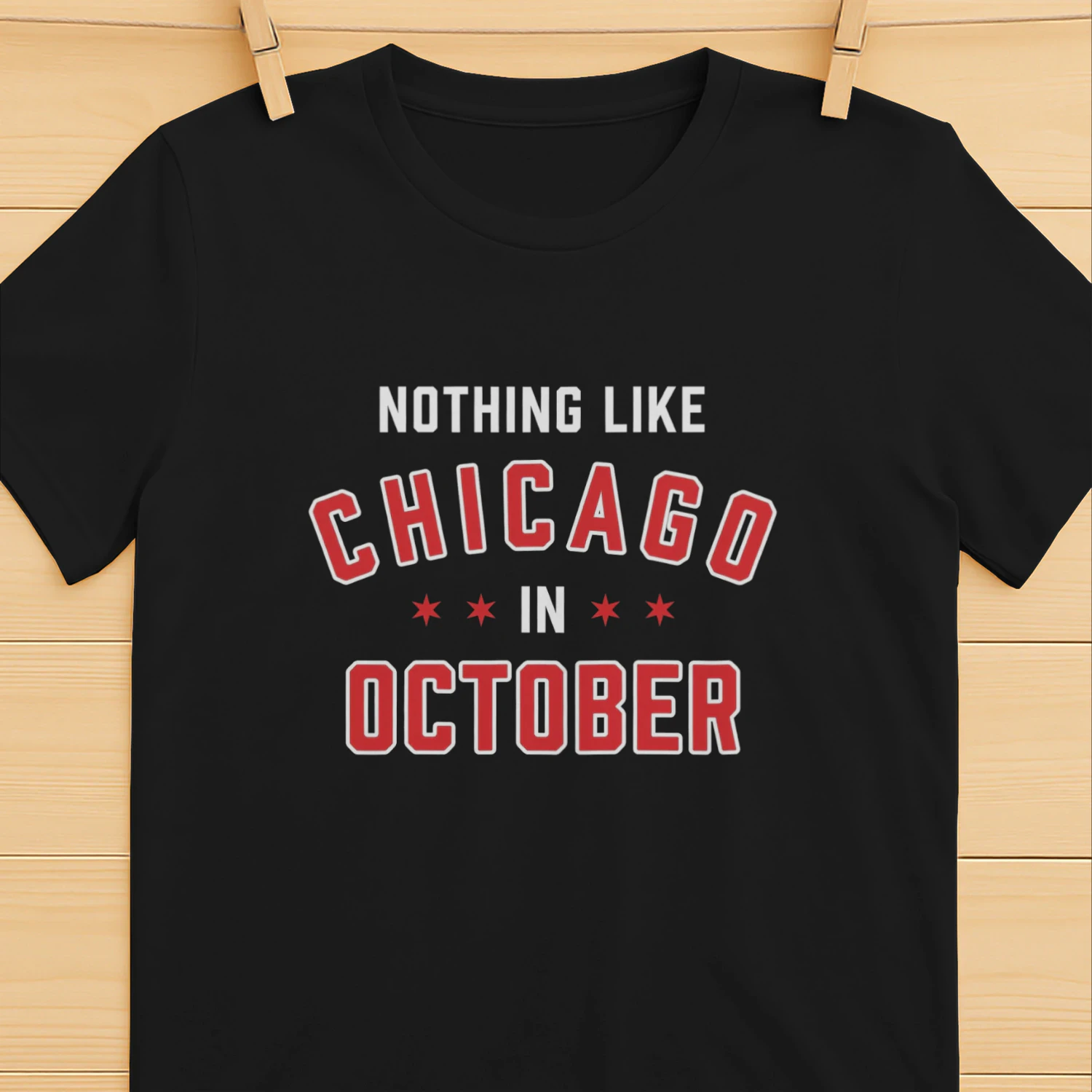 Nothing Like Chicago Baseball In October T-shirt