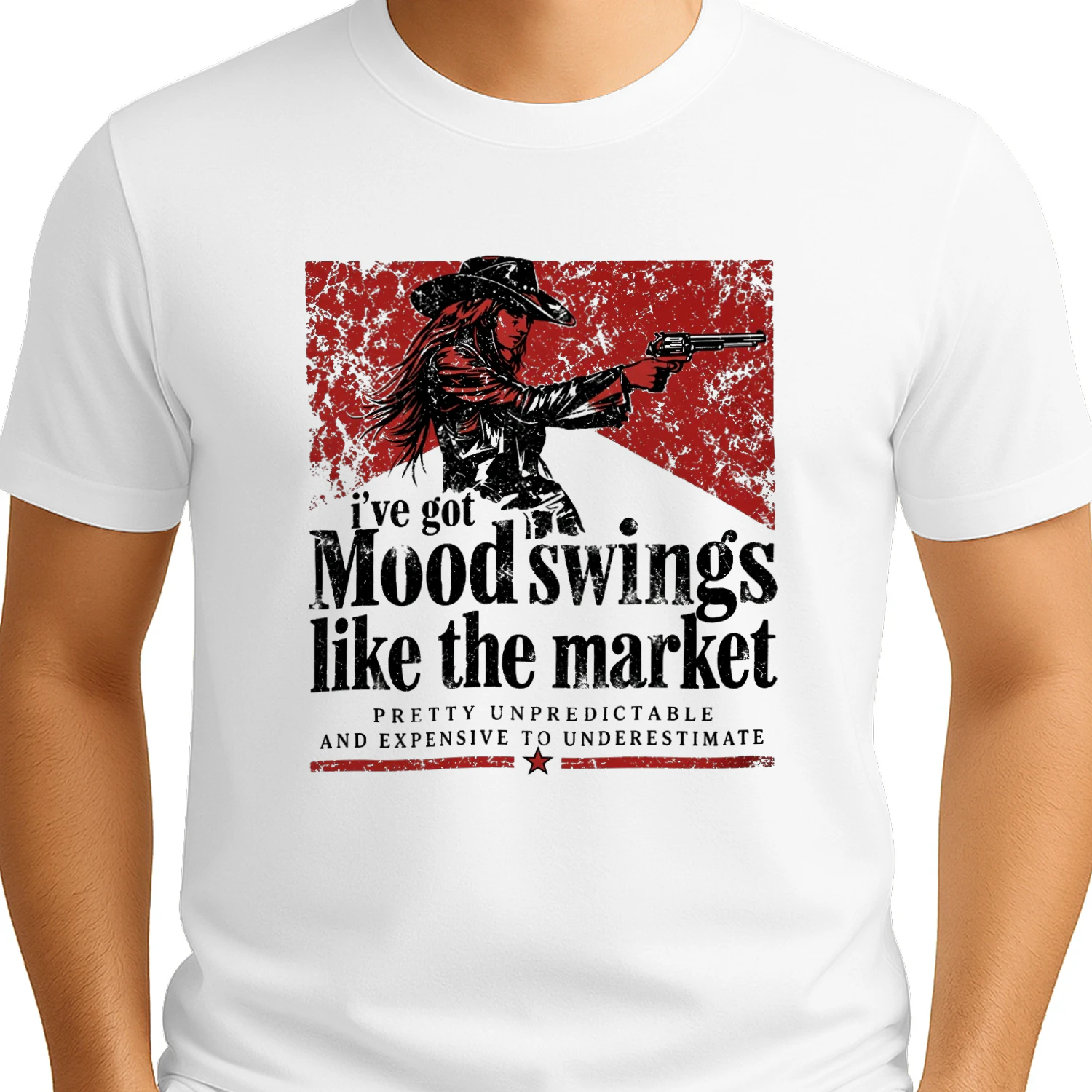 Ive Got Mood Swings Like The Market T-shirt