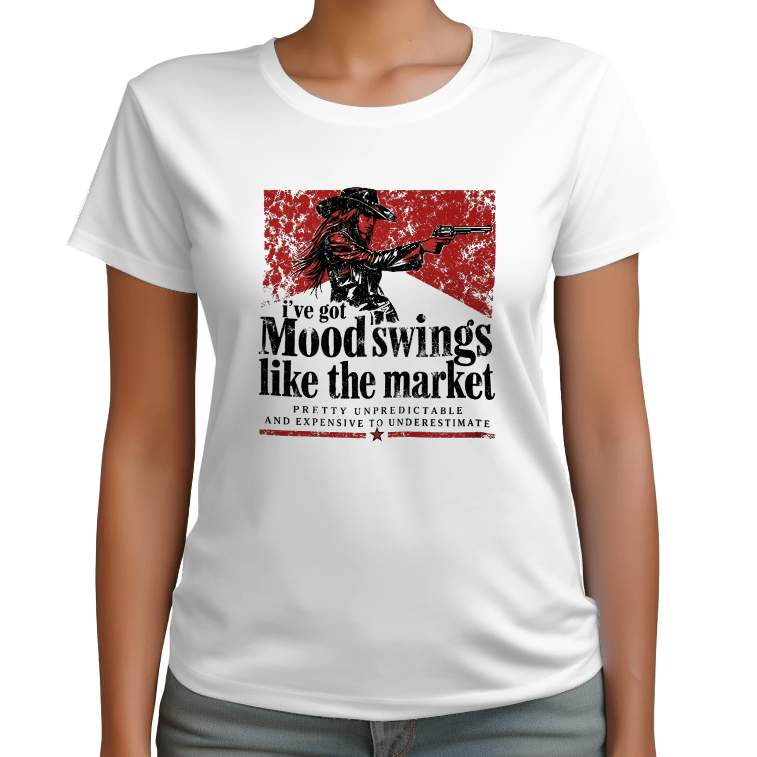 Ive Got Mood Swings Like The Market T-shirt