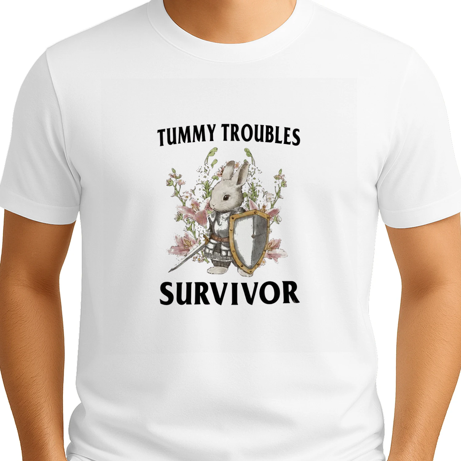 Kate Beckinsale Tummy Troubles Survivor Shirt