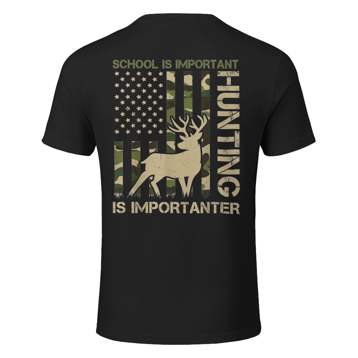 School is important but HUNTING is Importanter Deer Hunting