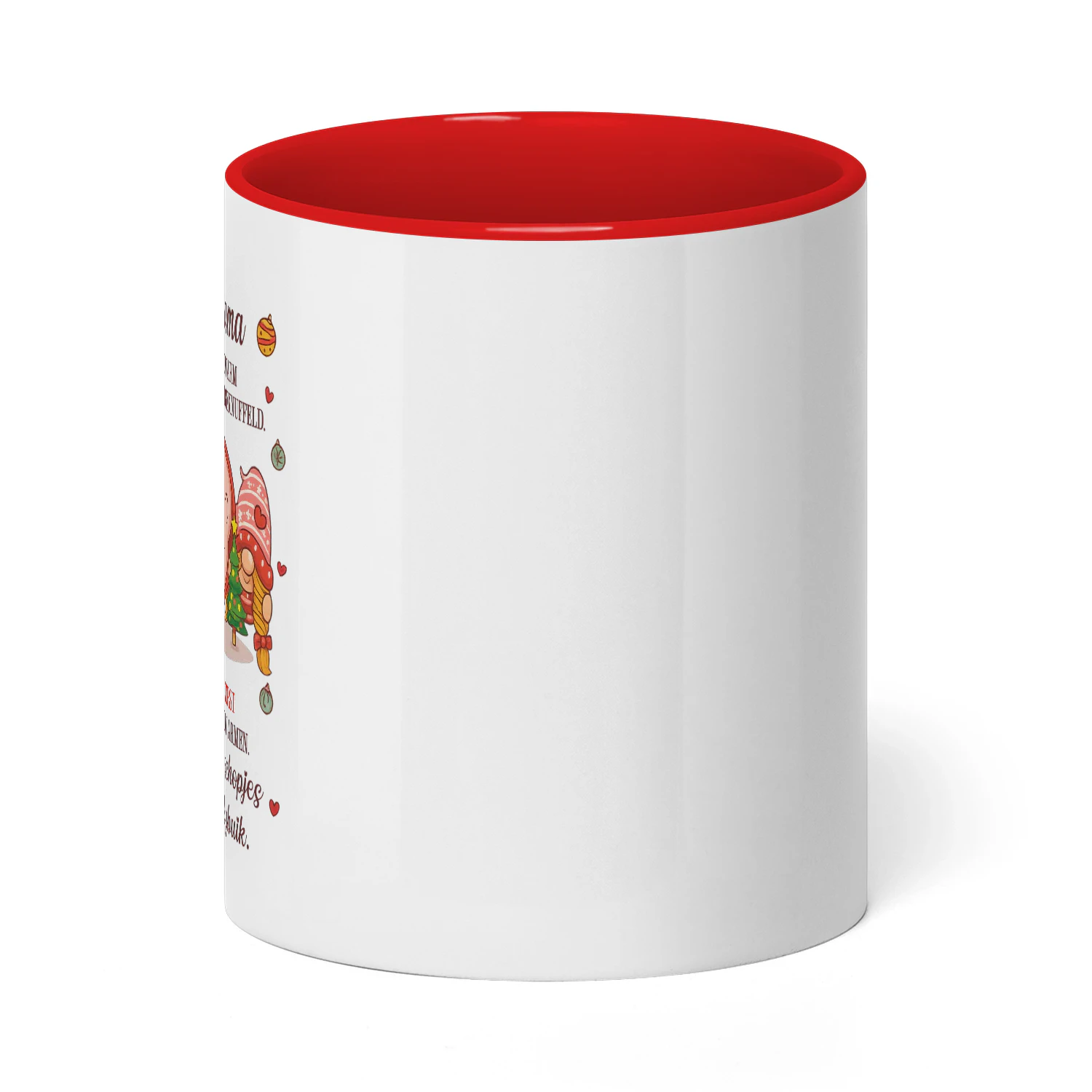 Lieve Mama Two-tone Ceramic Mug 11oz