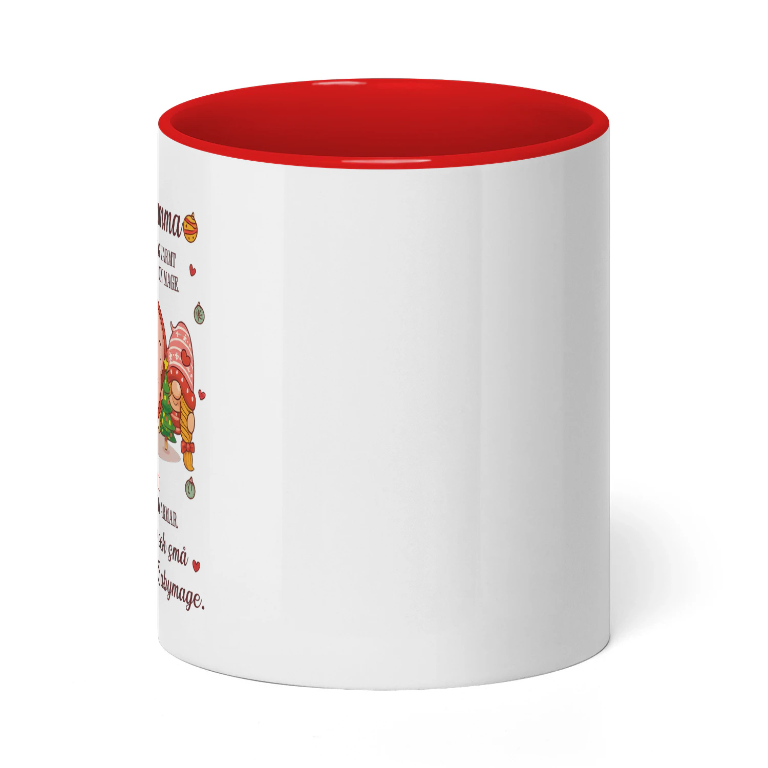 Kära Mamma Two-tone Ceramic Mug 11oz