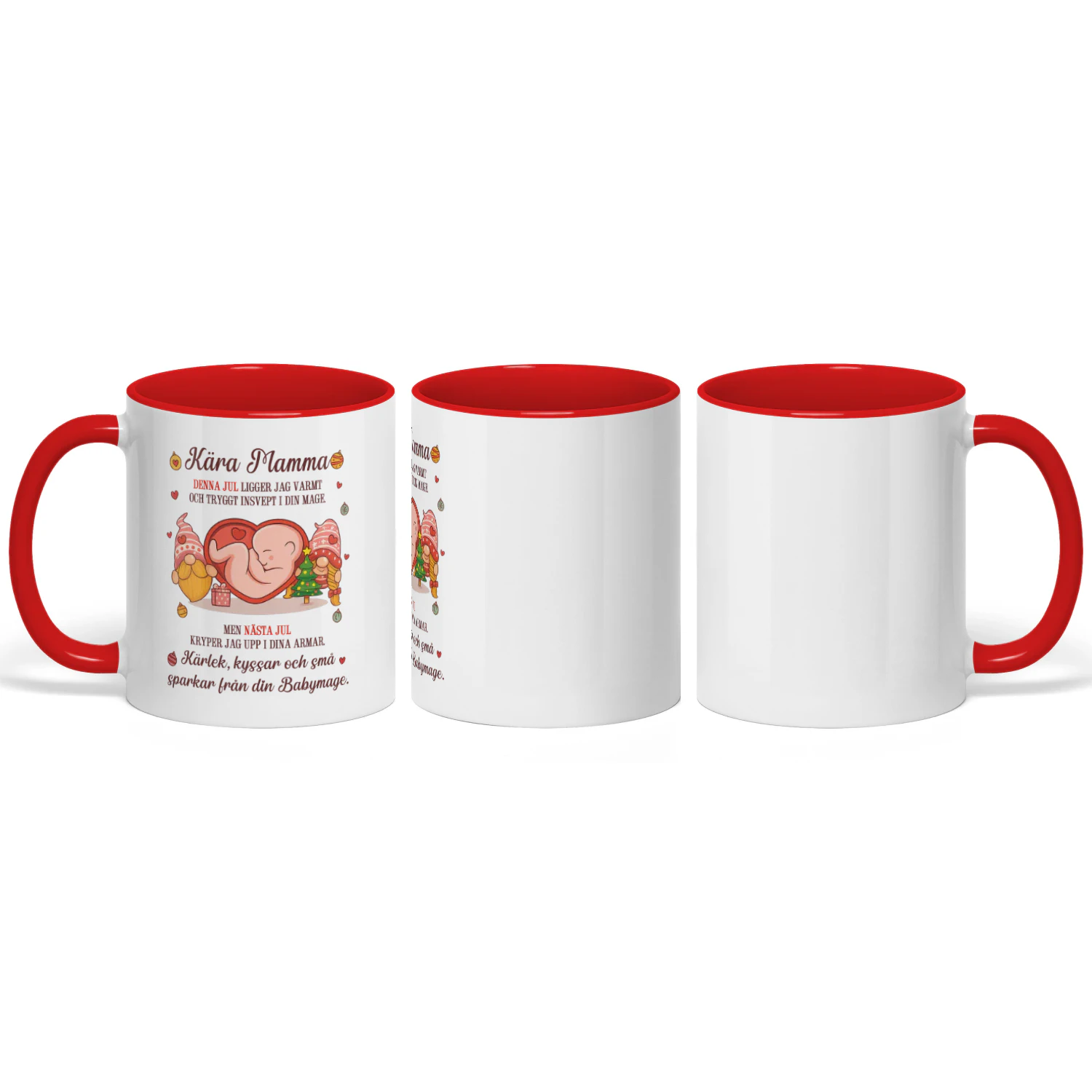 Kära Mamma Two-tone Ceramic Mug 11oz