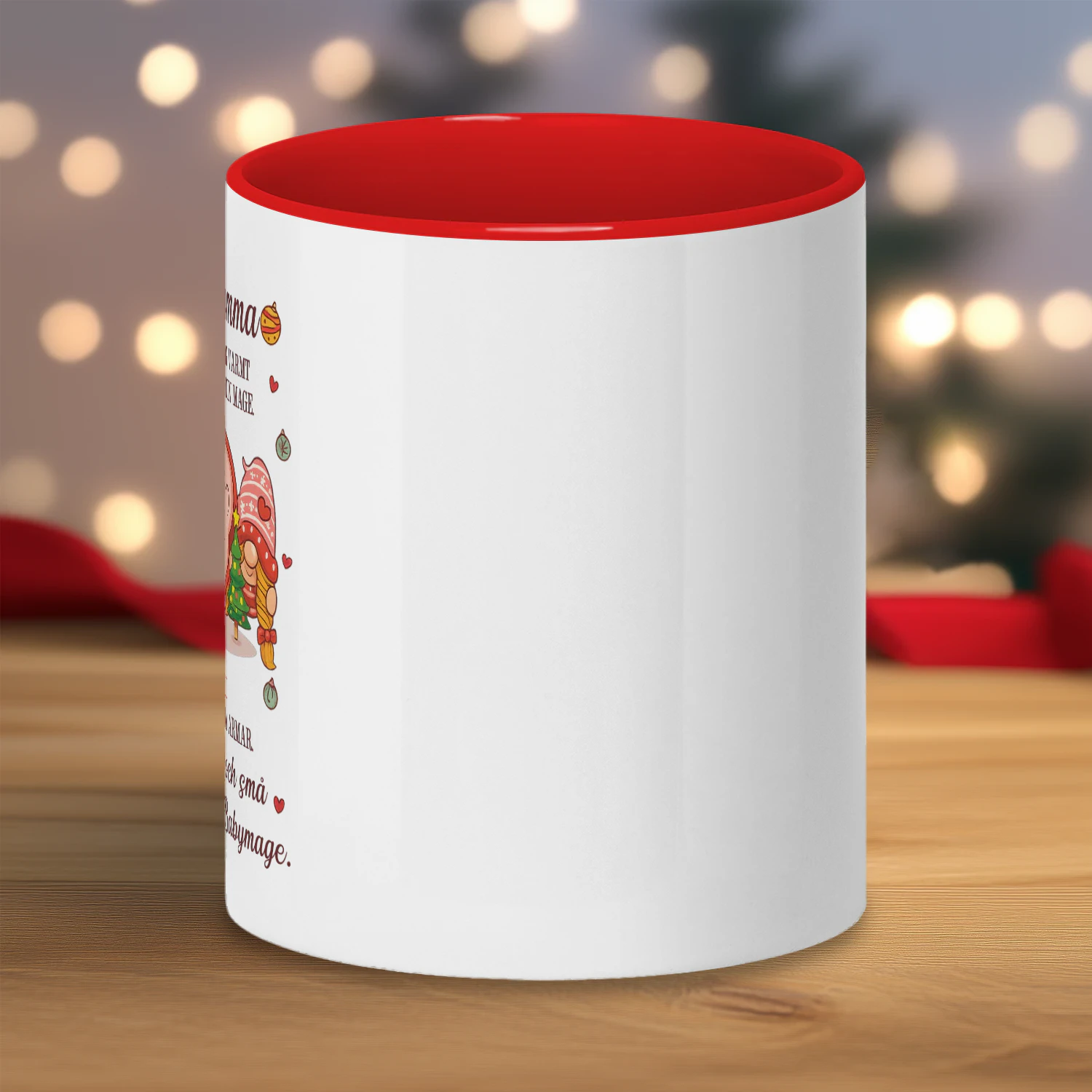 Kära Mamma Two-tone Ceramic Mug 11oz