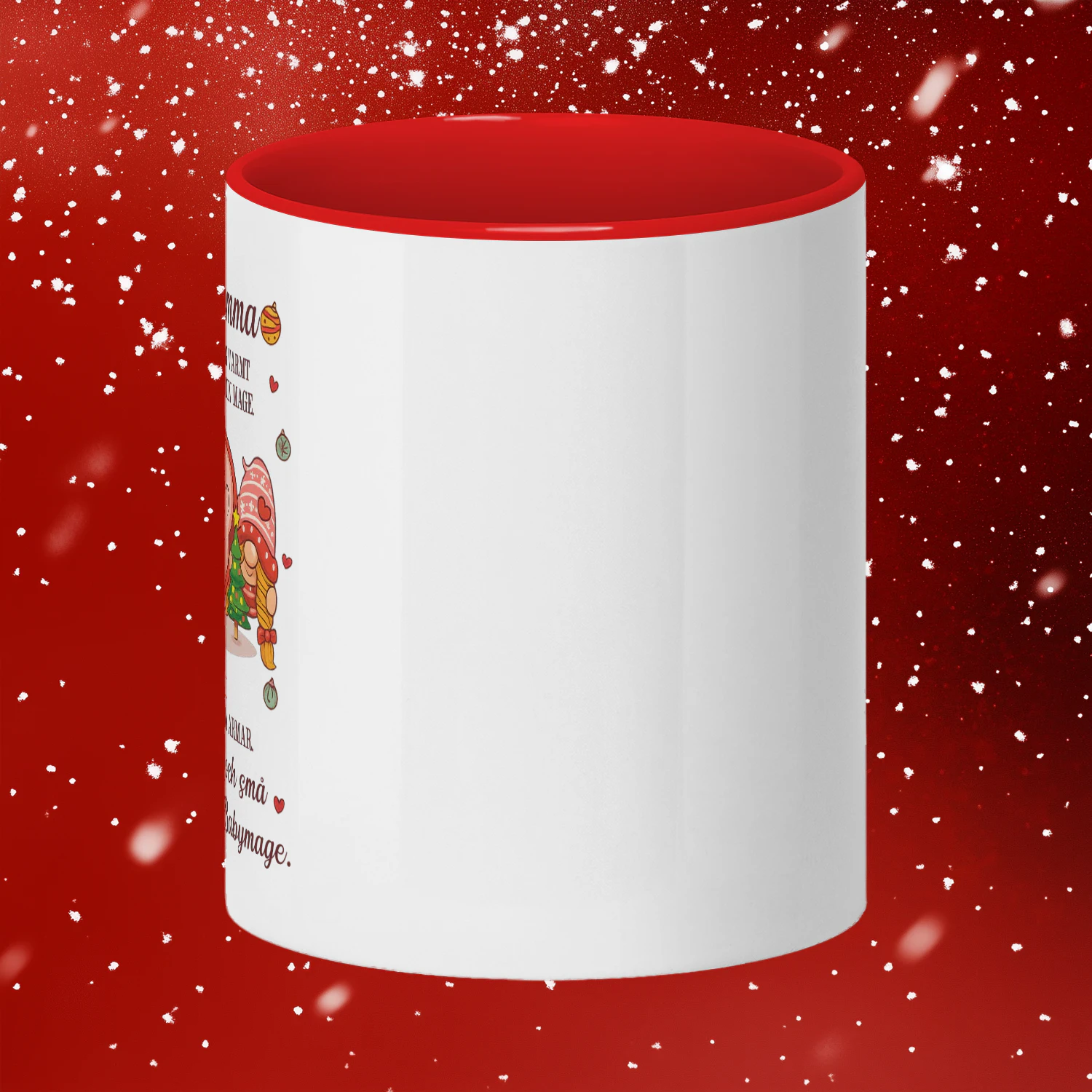 Kära Mamma Two-tone Ceramic Mug 11oz