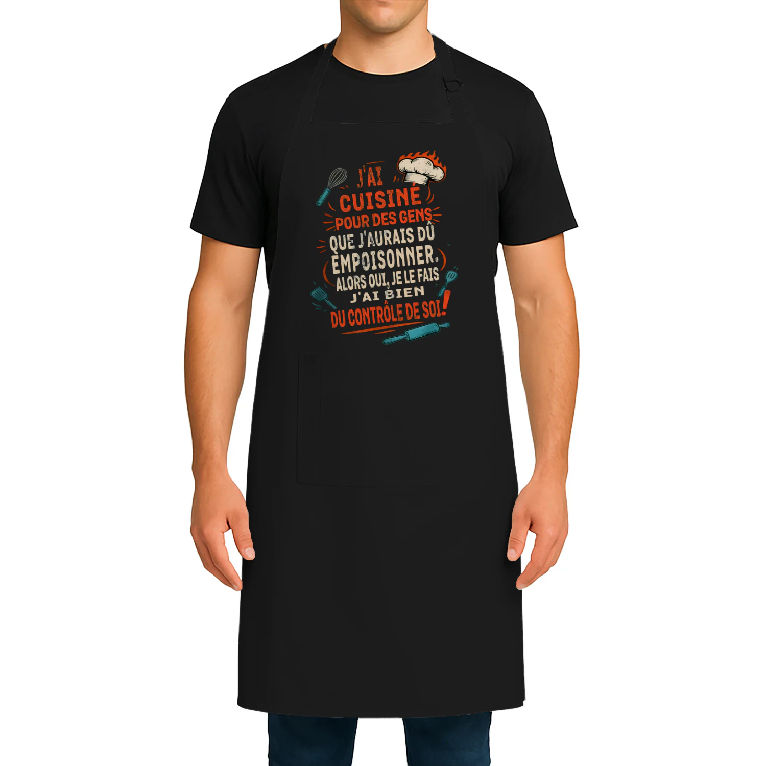 DU CONTRÔLE DE SOI Apron 