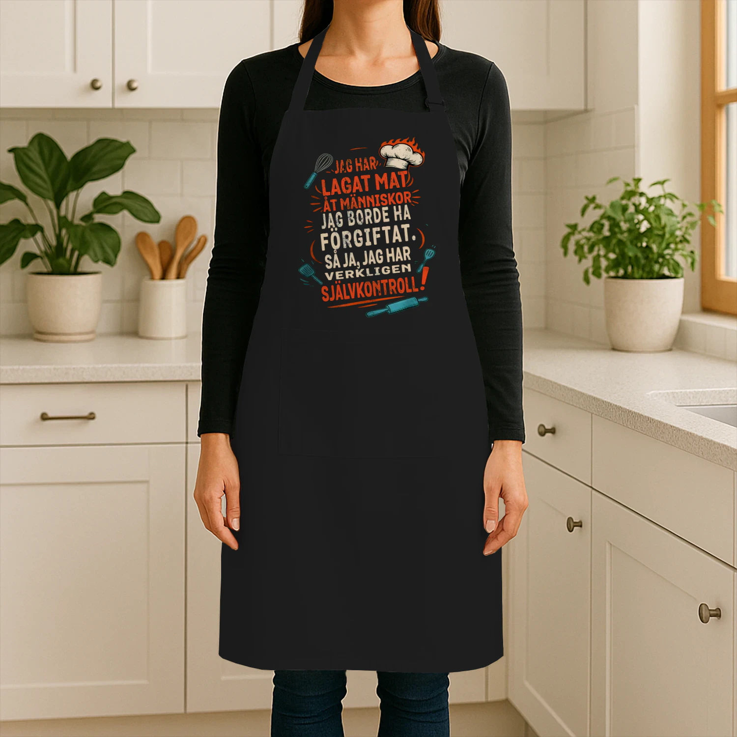 SJÄLVKONTROLL Apron 