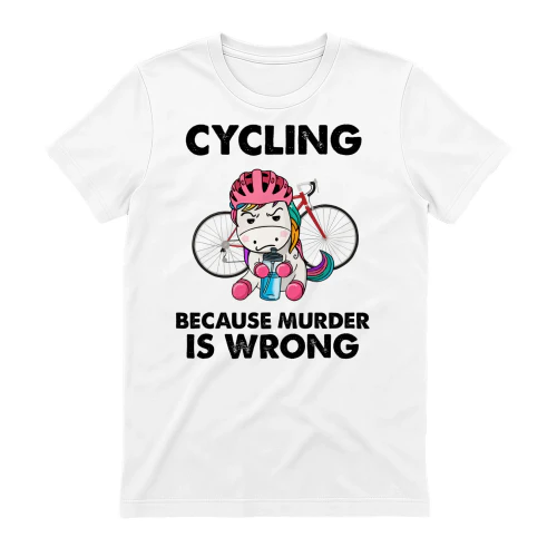 cycling because murder is wrong