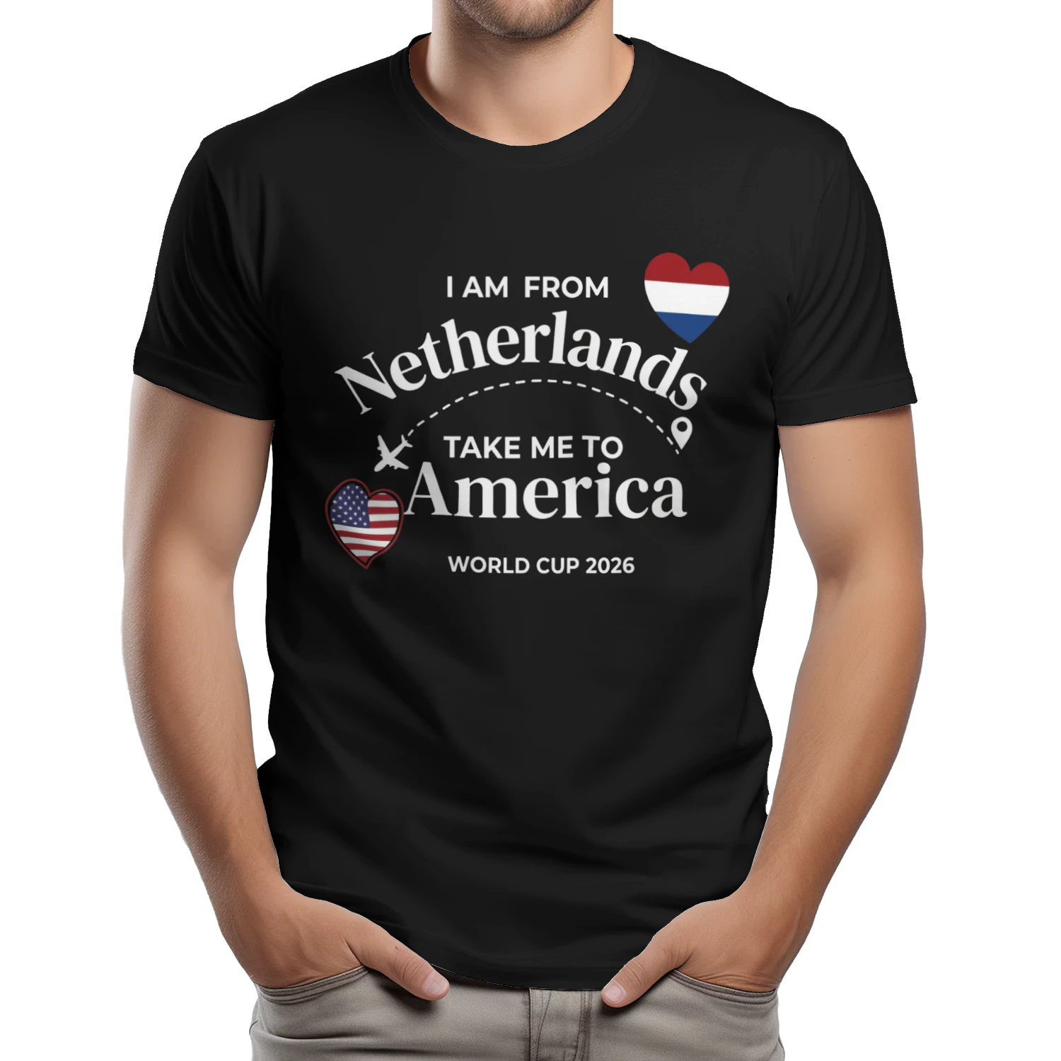 Netherlands to America World Cup 2026 T-Shirt