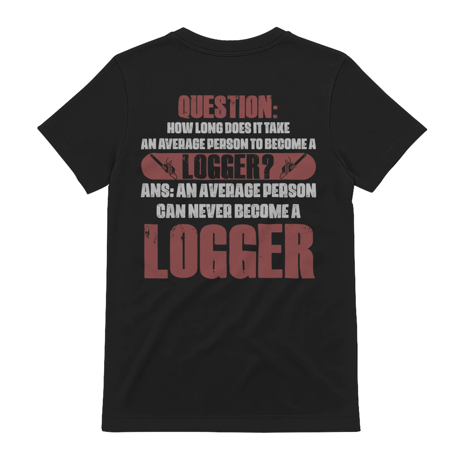 An average person can never become a Logger