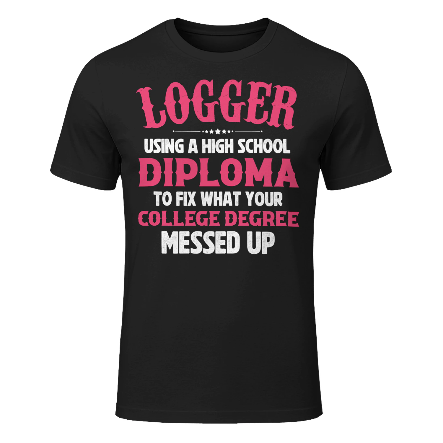 Logger - Fix your college degree messed up