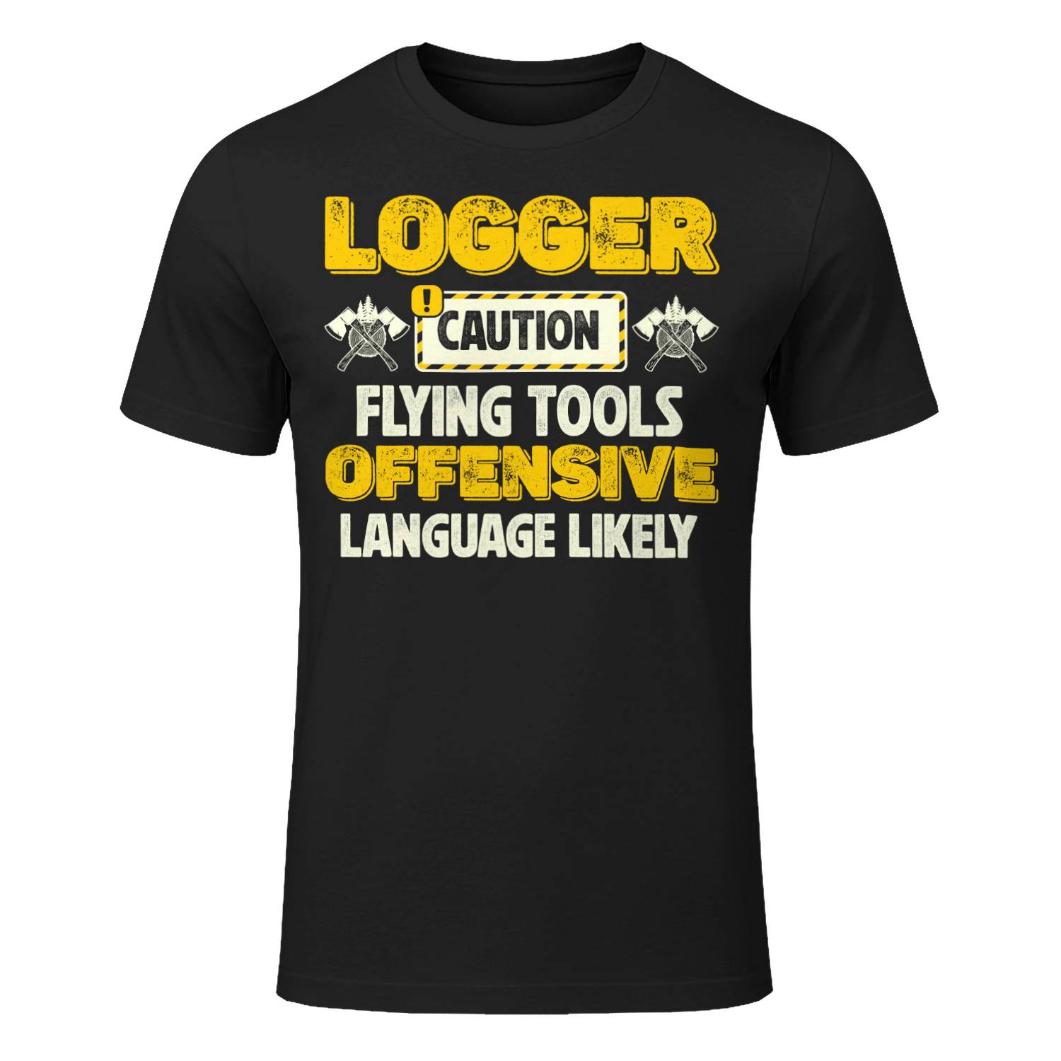 LOGGER - CAUTION FLYING TOOLS