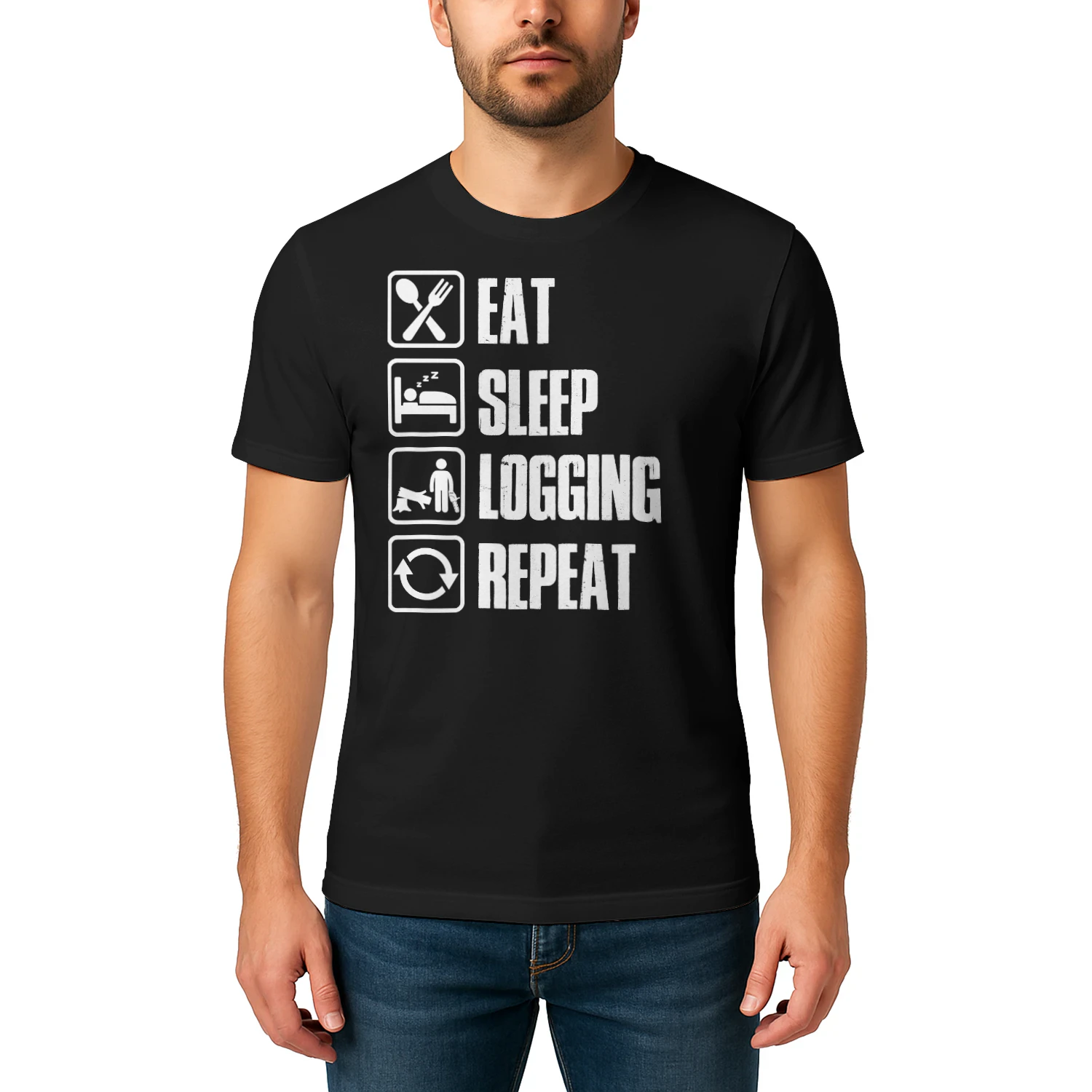 EAT - SLEEP - LOGGING - REPEAT