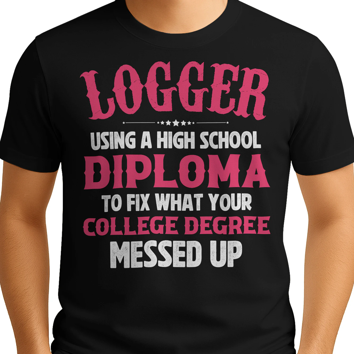 Logger - Fix your college degree messed up