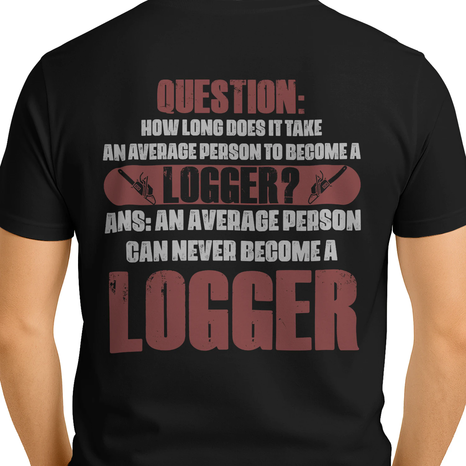 An average person can never become a Logger