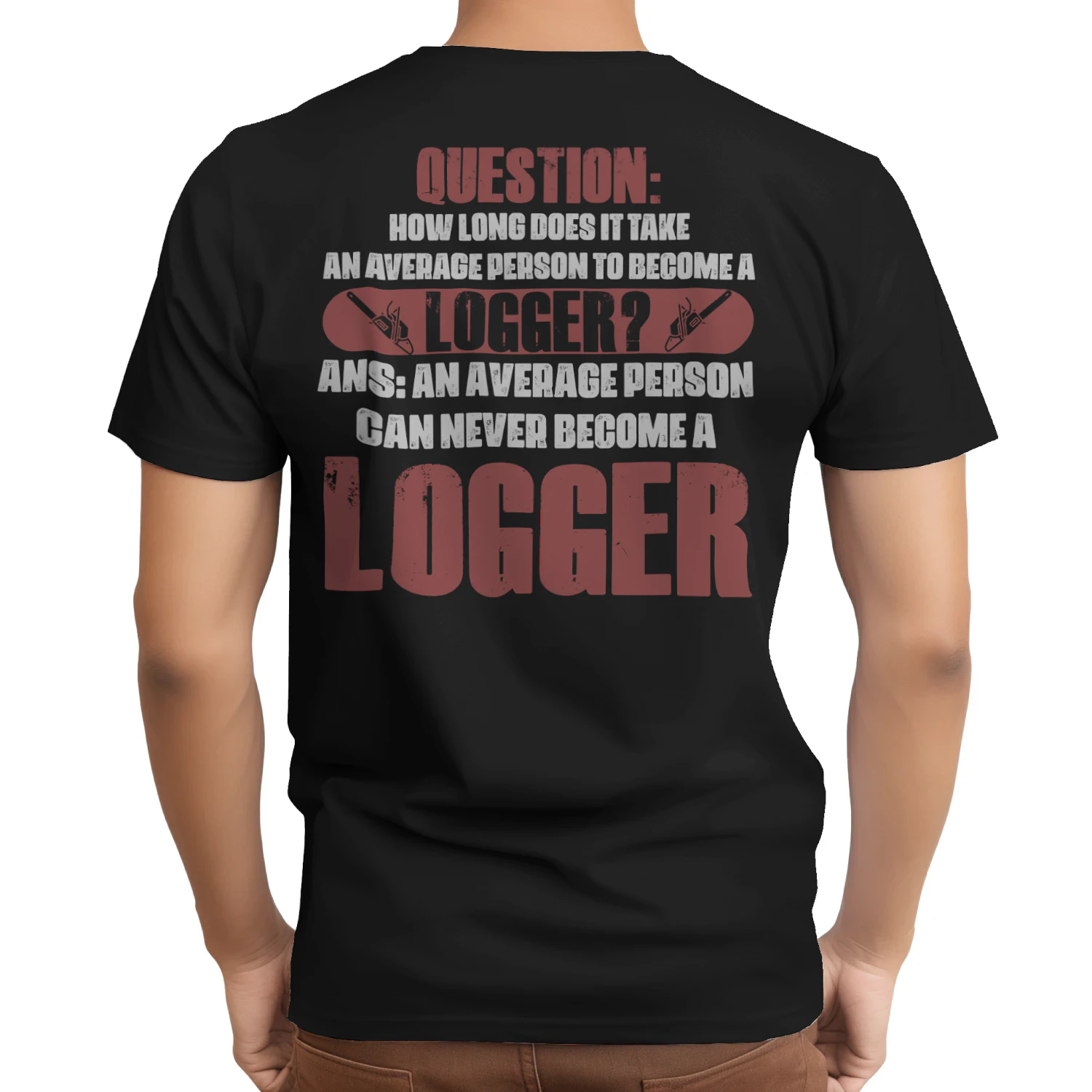 An average person can never become a Logger