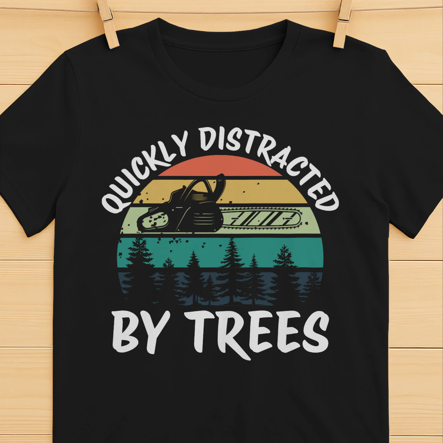 LOGGER - QUICKLY DISTRACTED BY TREES