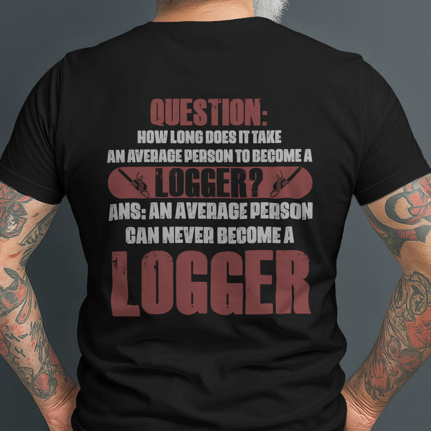 An average person can never become a Logger