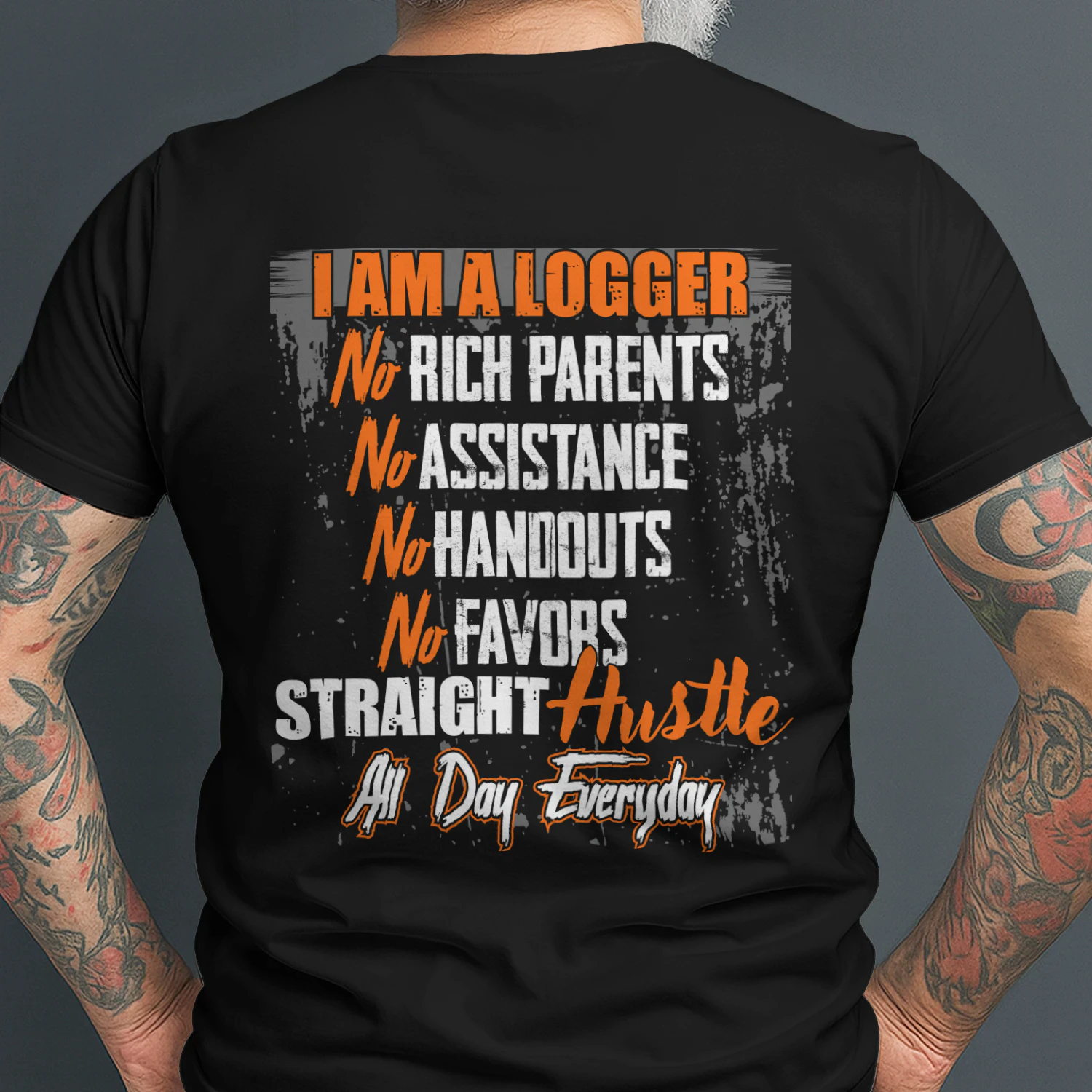 LOGGER - TRAIGHT HUSTLE ALL DAY EVERYDAY