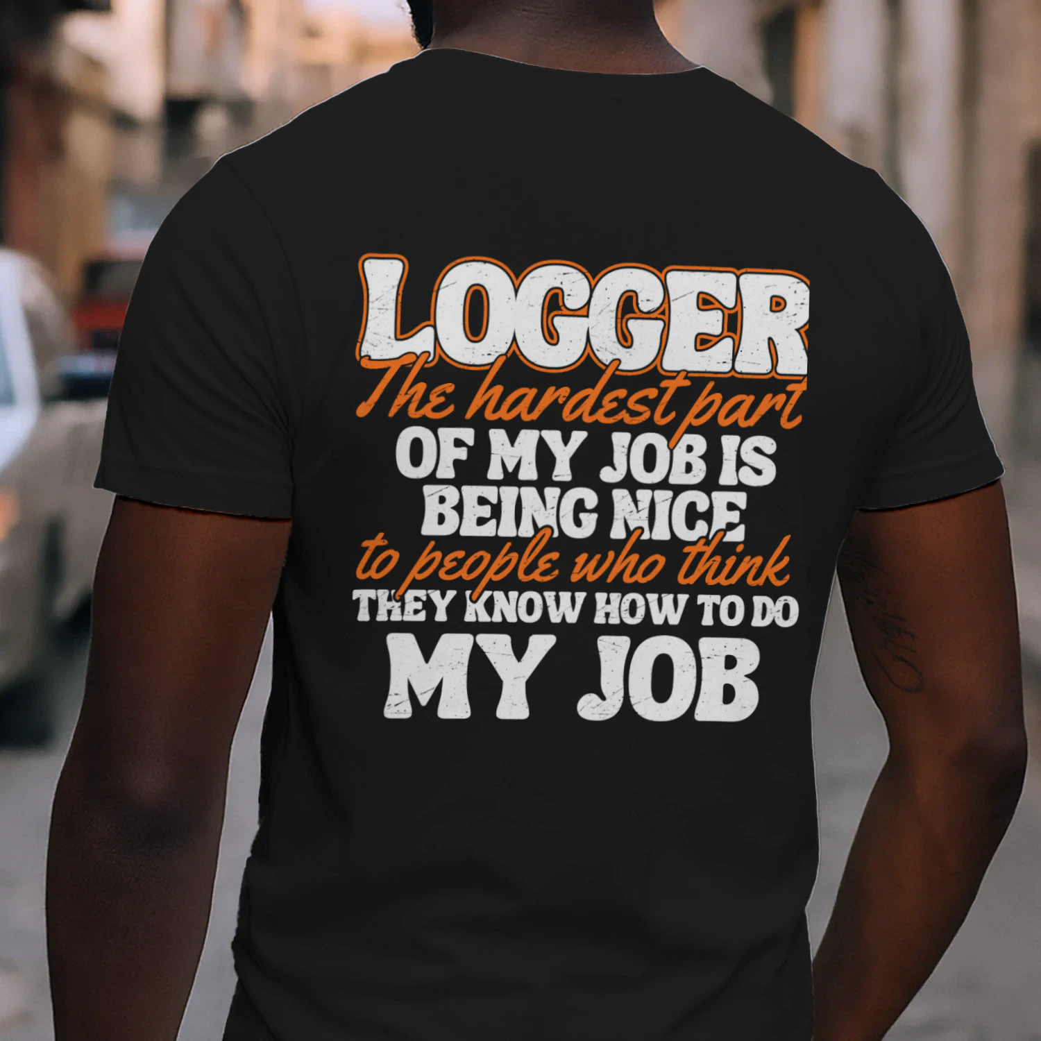 Only the strongest men become Loggers