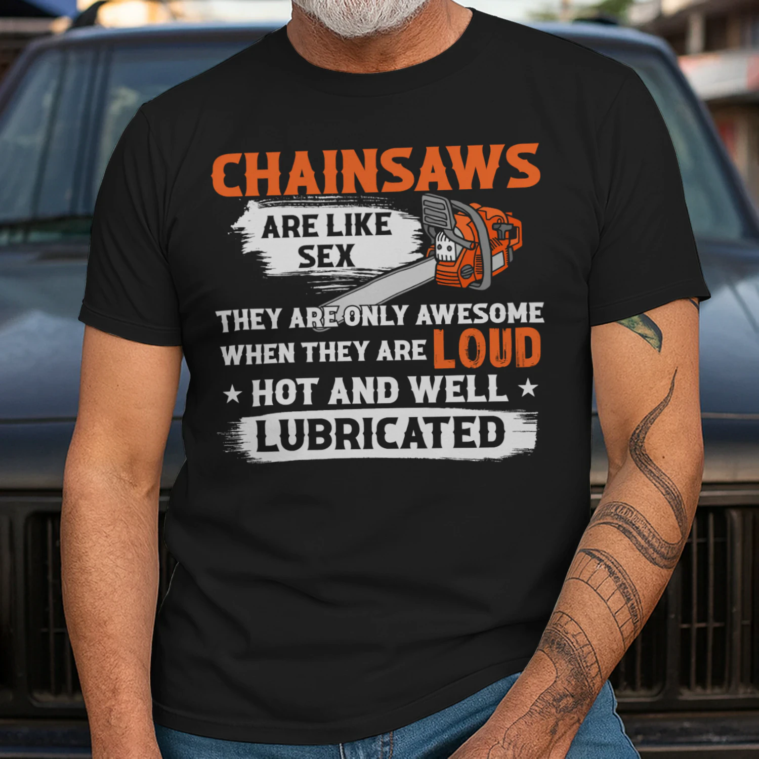 CHAINSAWS ARE LIKE SEX