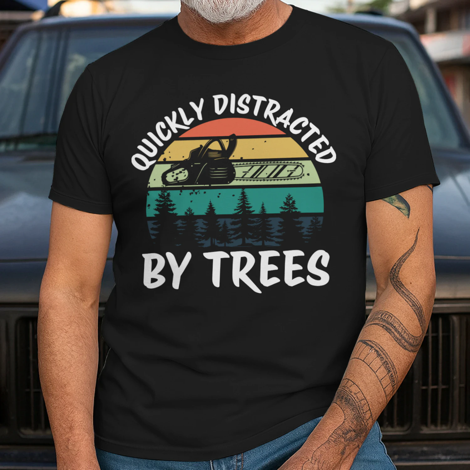 LOGGER - QUICKLY DISTRACTED BY TREES