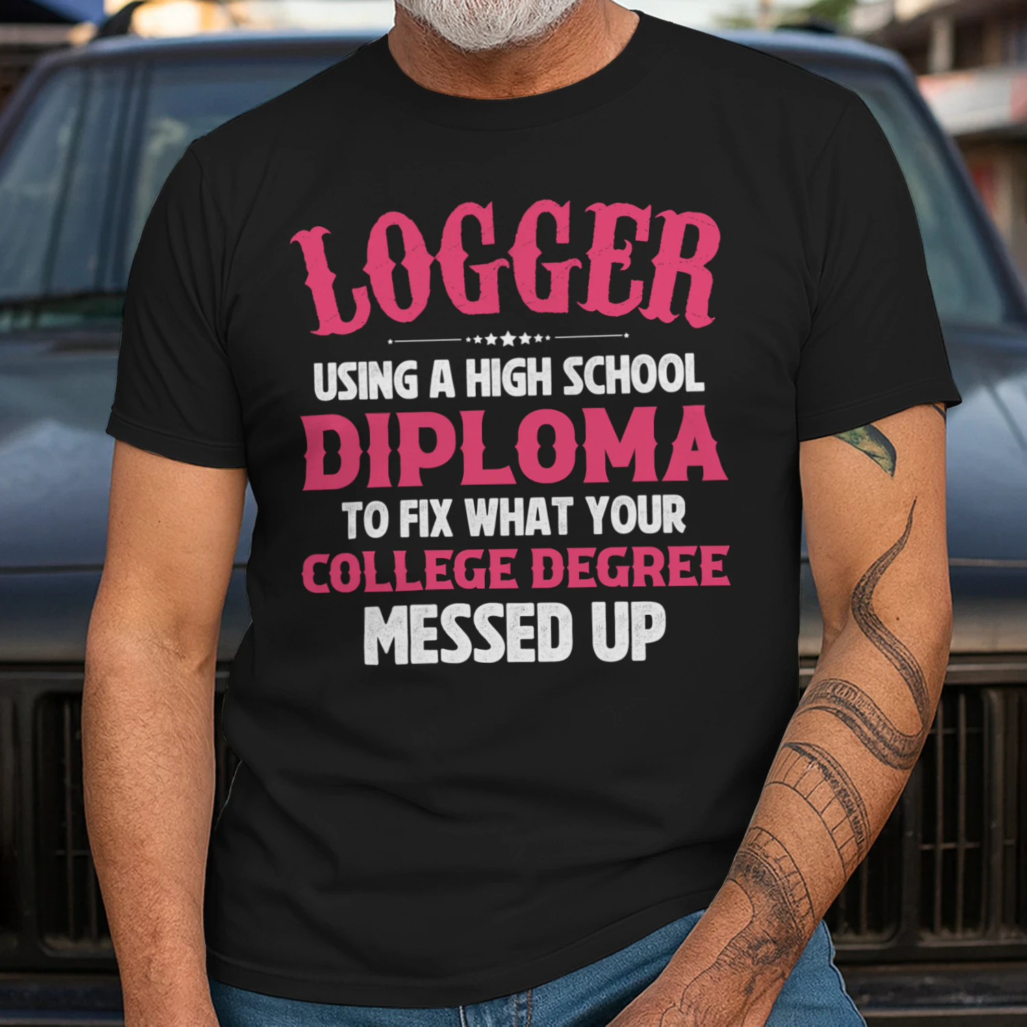 Logger - Fix your college degree messed up