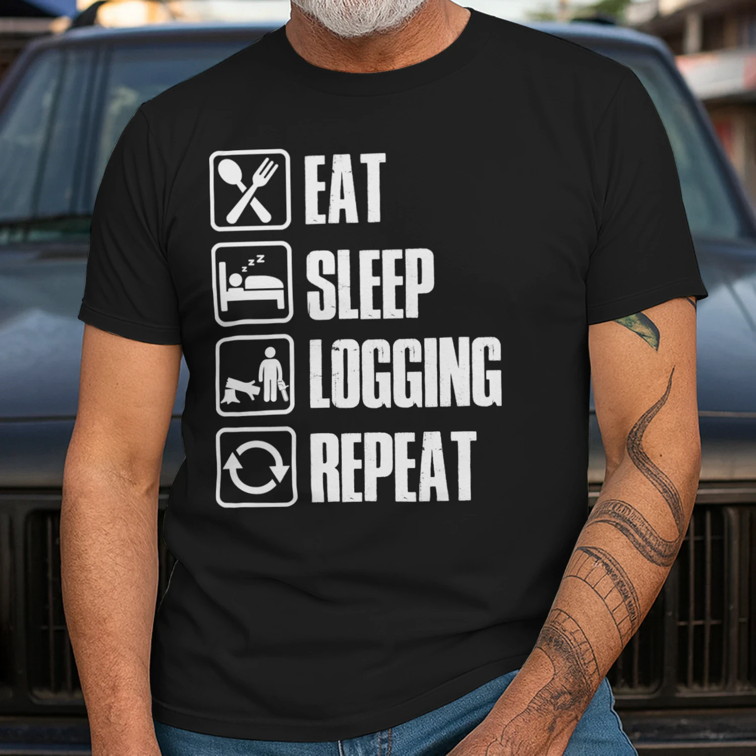 EAT - SLEEP - LOGGING - REPEAT