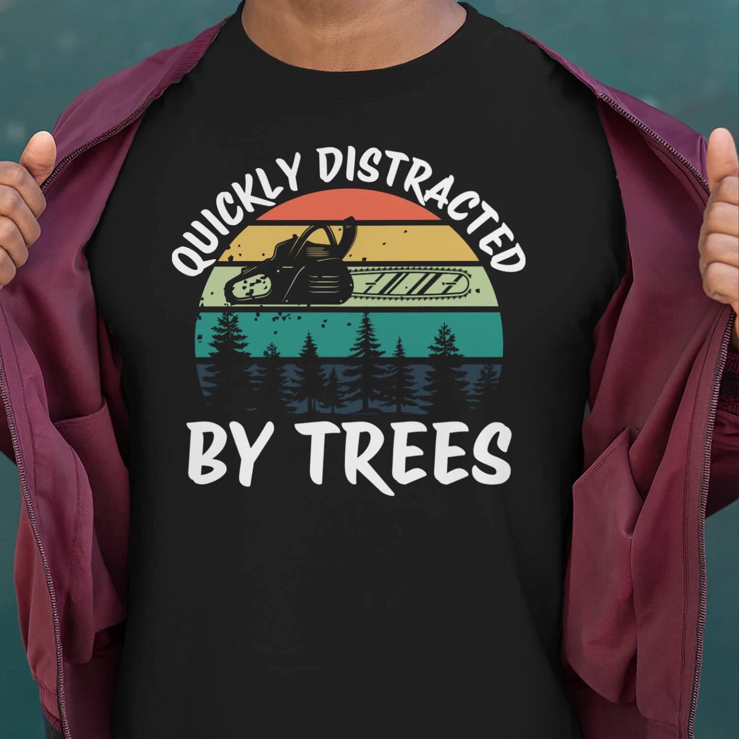 LOGGER - QUICKLY DISTRACTED BY TREES