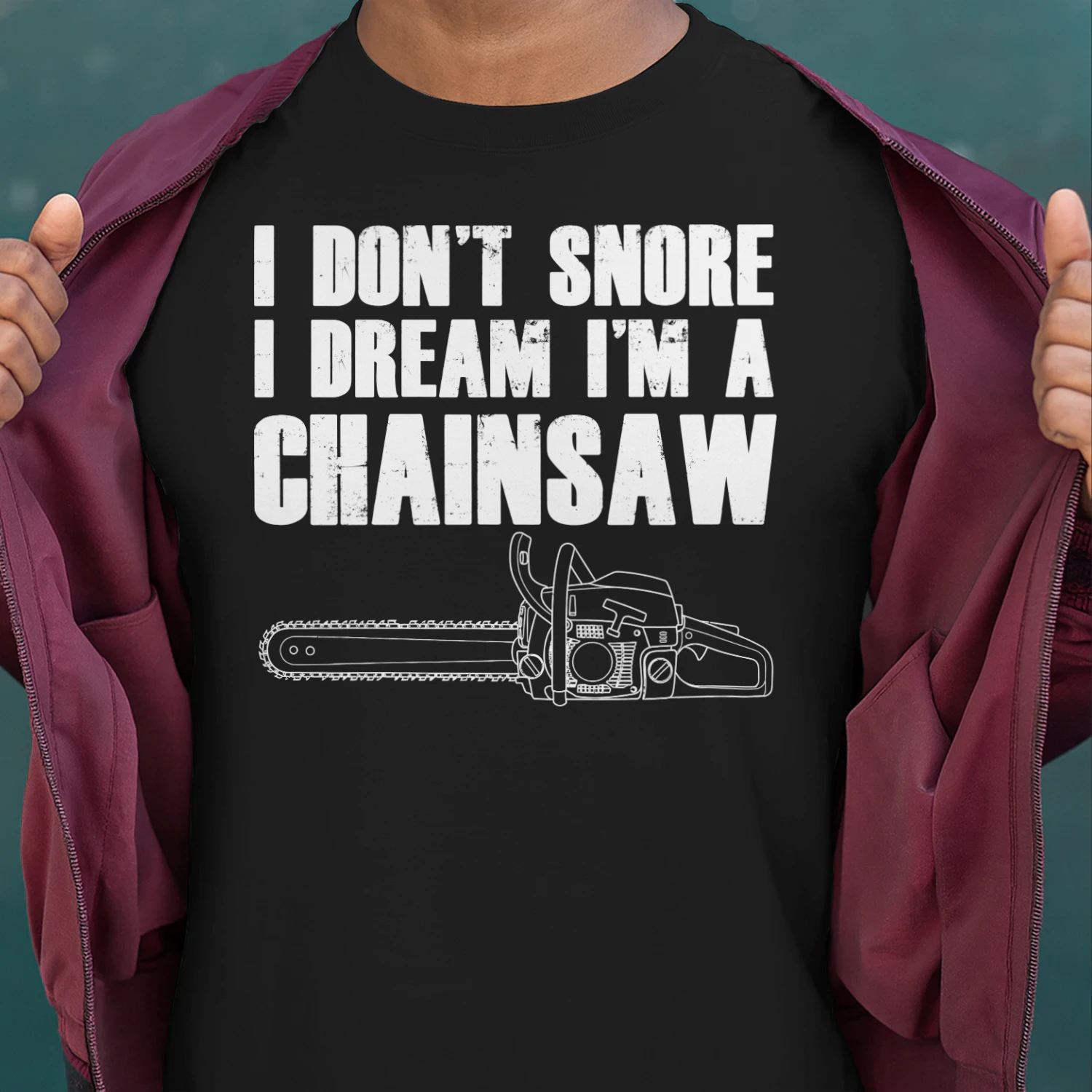I DREAM I AM A CHAINSAW