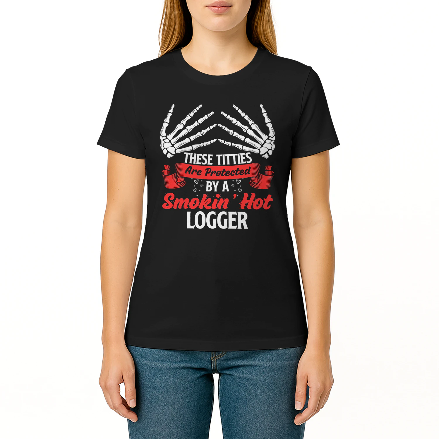 Protected By A Smokin Hot Logger
