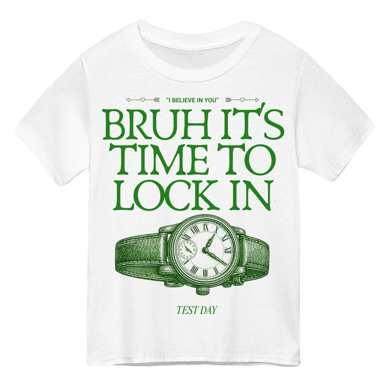 Bruh It's time to Lock in Test Day Shirt Vintage Finals Exams  GIFT Youth Tee