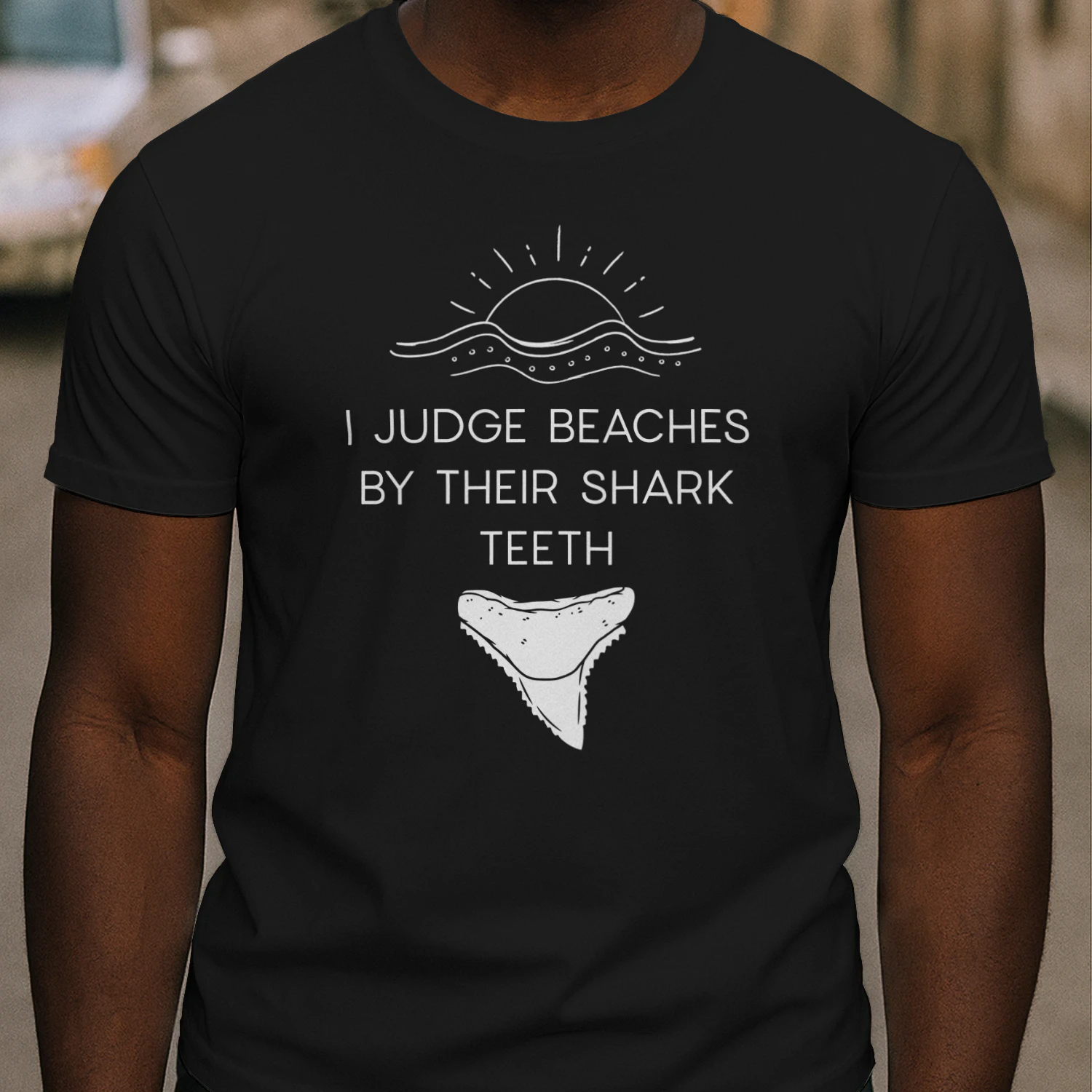 Shark Teeth Beach Judge shirt, Funny Hobbyist