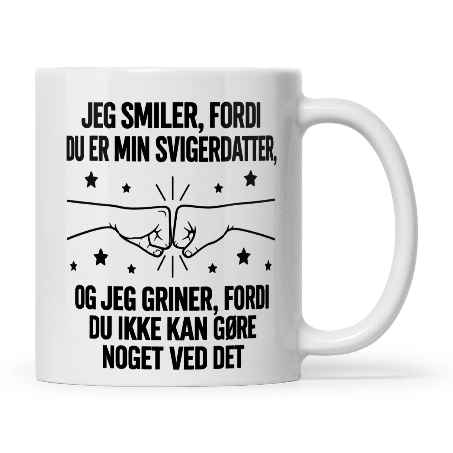 JEG SMILER, FORDI DU ER MIN SVIGERDATTER