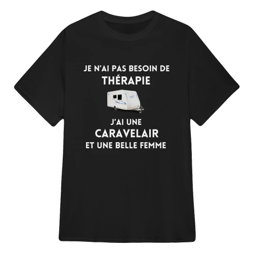 Je n’ai pas besoin de thérapie, j’ai une Caravane et une belle femme !