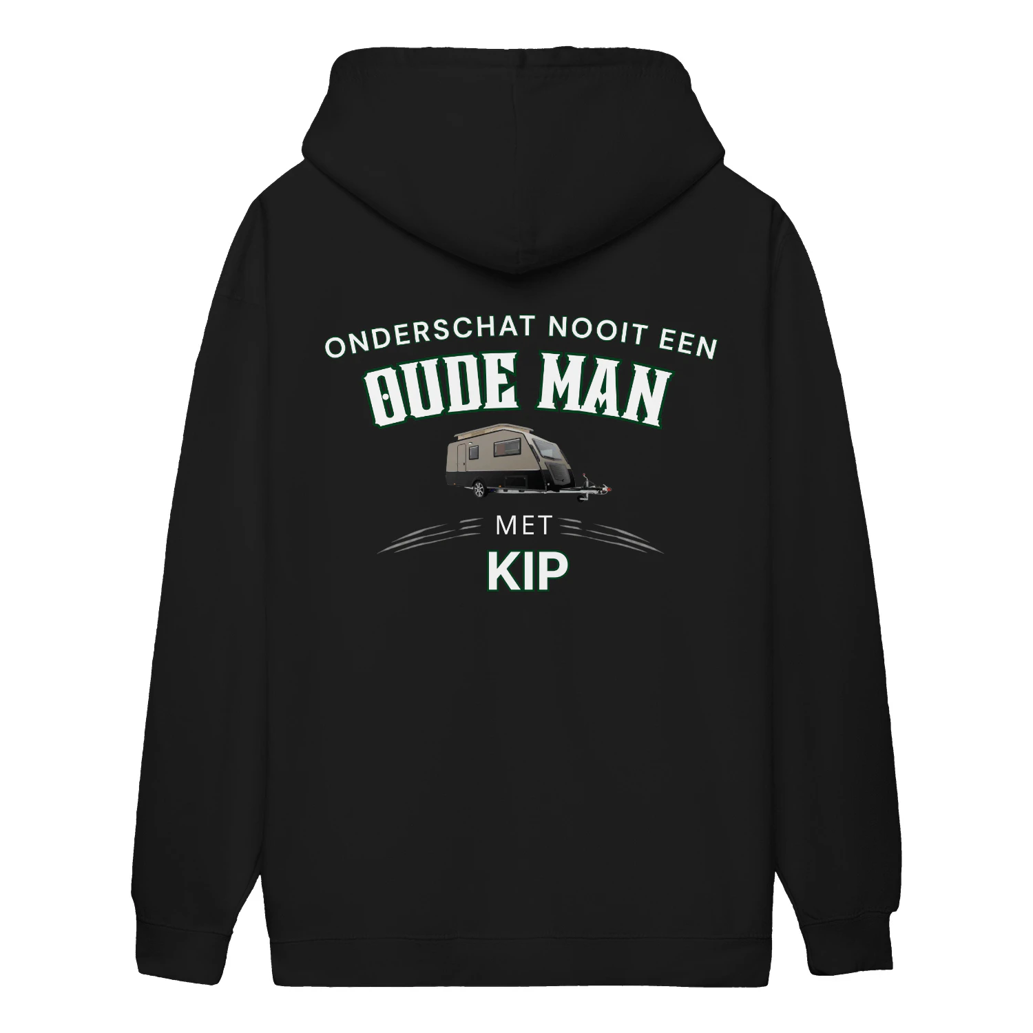 Onderschat nooit een oude man met caravan