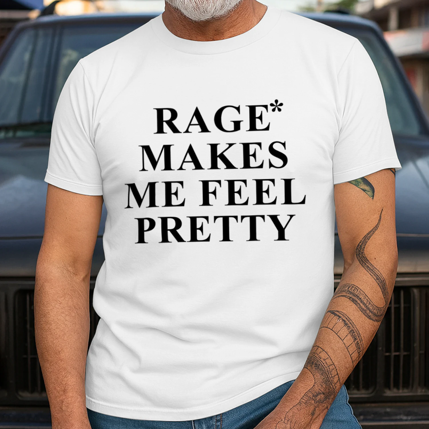 Rage Makes Me Feel Pretty  Unisex T-shirt