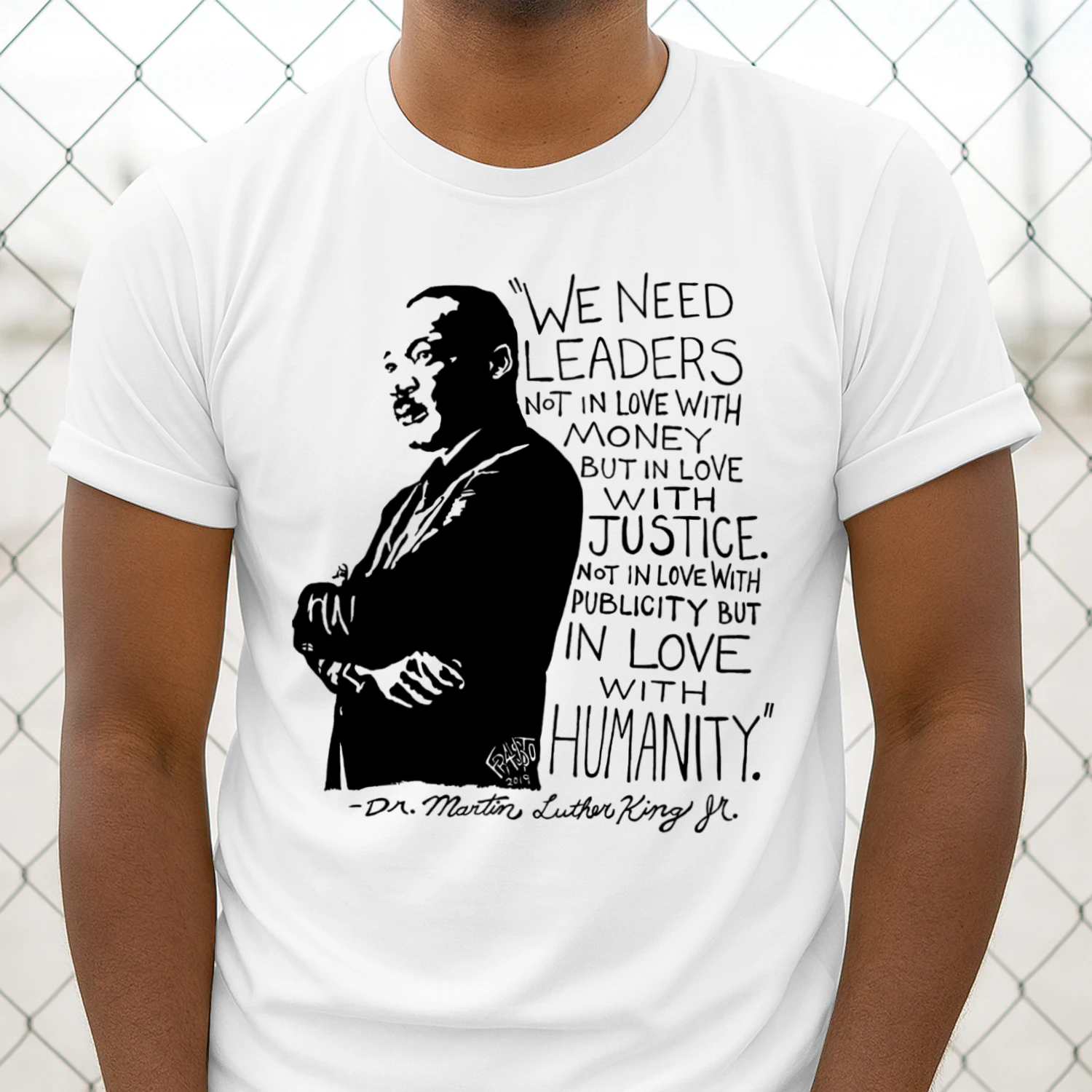 We Need Leaders Not In Love With Money  Unisex T-shirt
