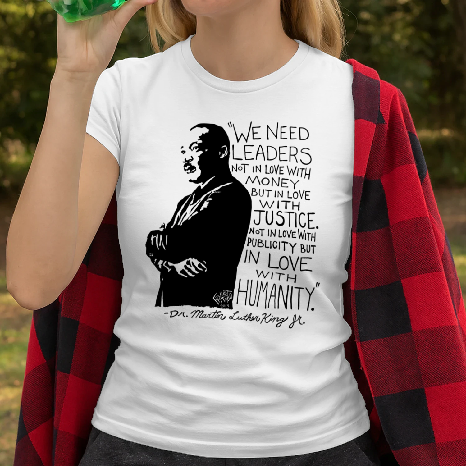 We Need Leaders Not In Love With Money  Unisex T-shirt