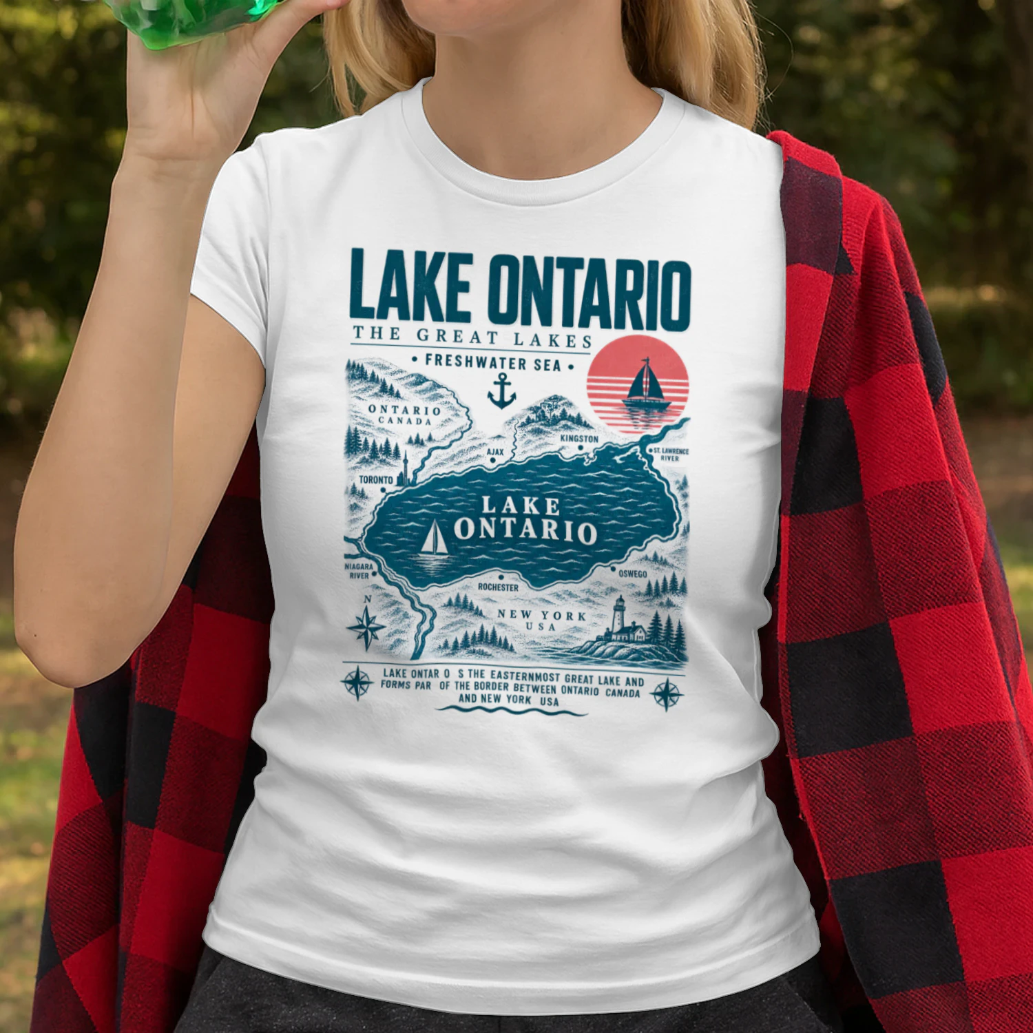 Lake Ontario The Great Lakes Unisex T-shirt