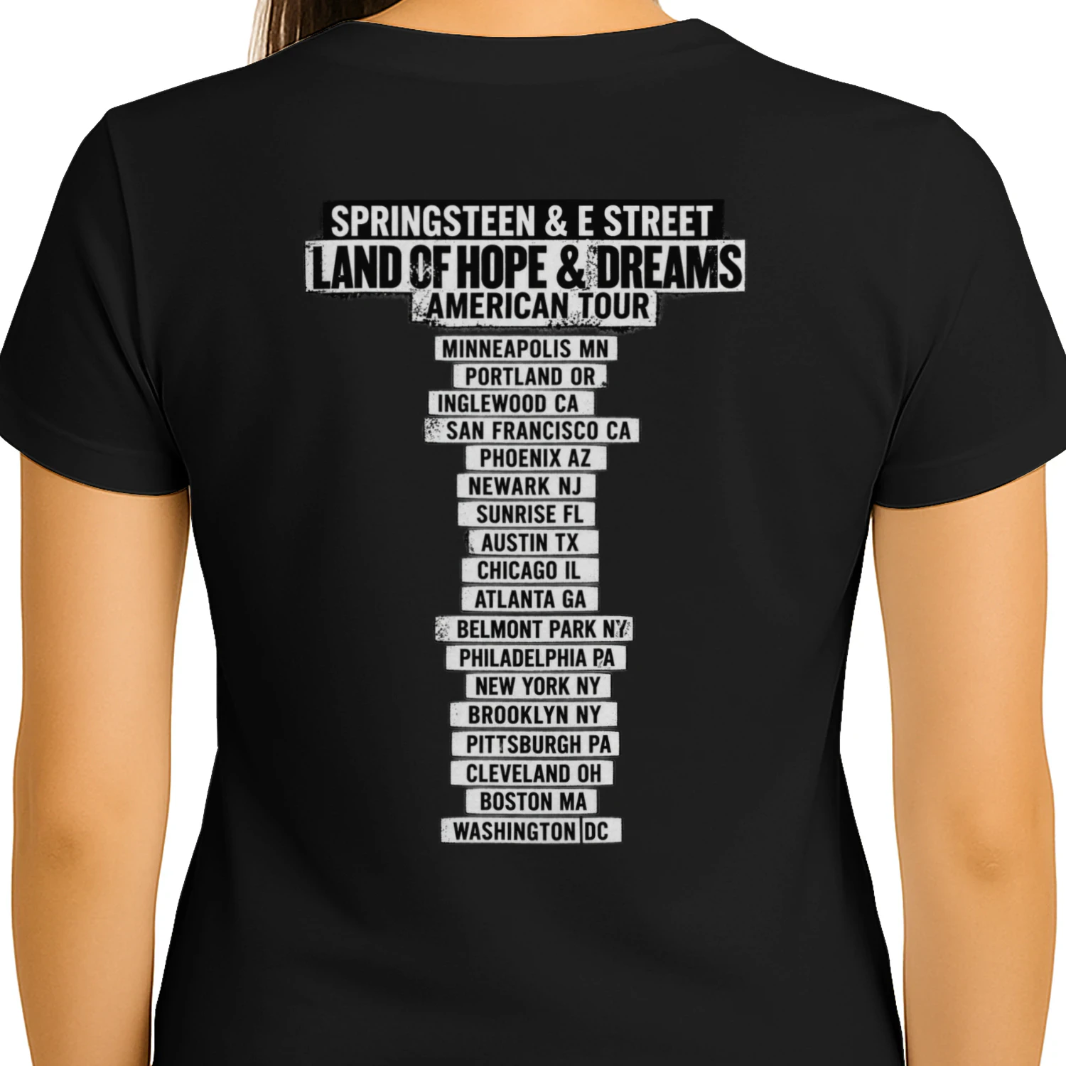 Land Of Hope and Dreams American Tour No Kings Unisex T-shirt