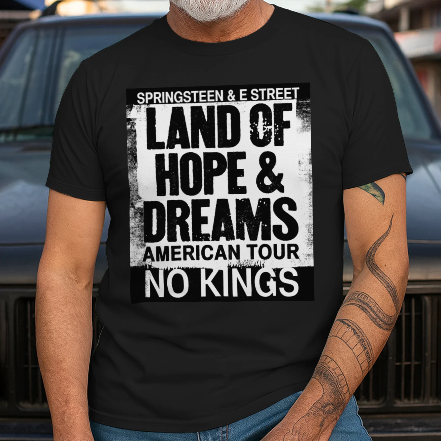 Land Of Hope and Dreams American Tour No Kings Unisex T-shirt