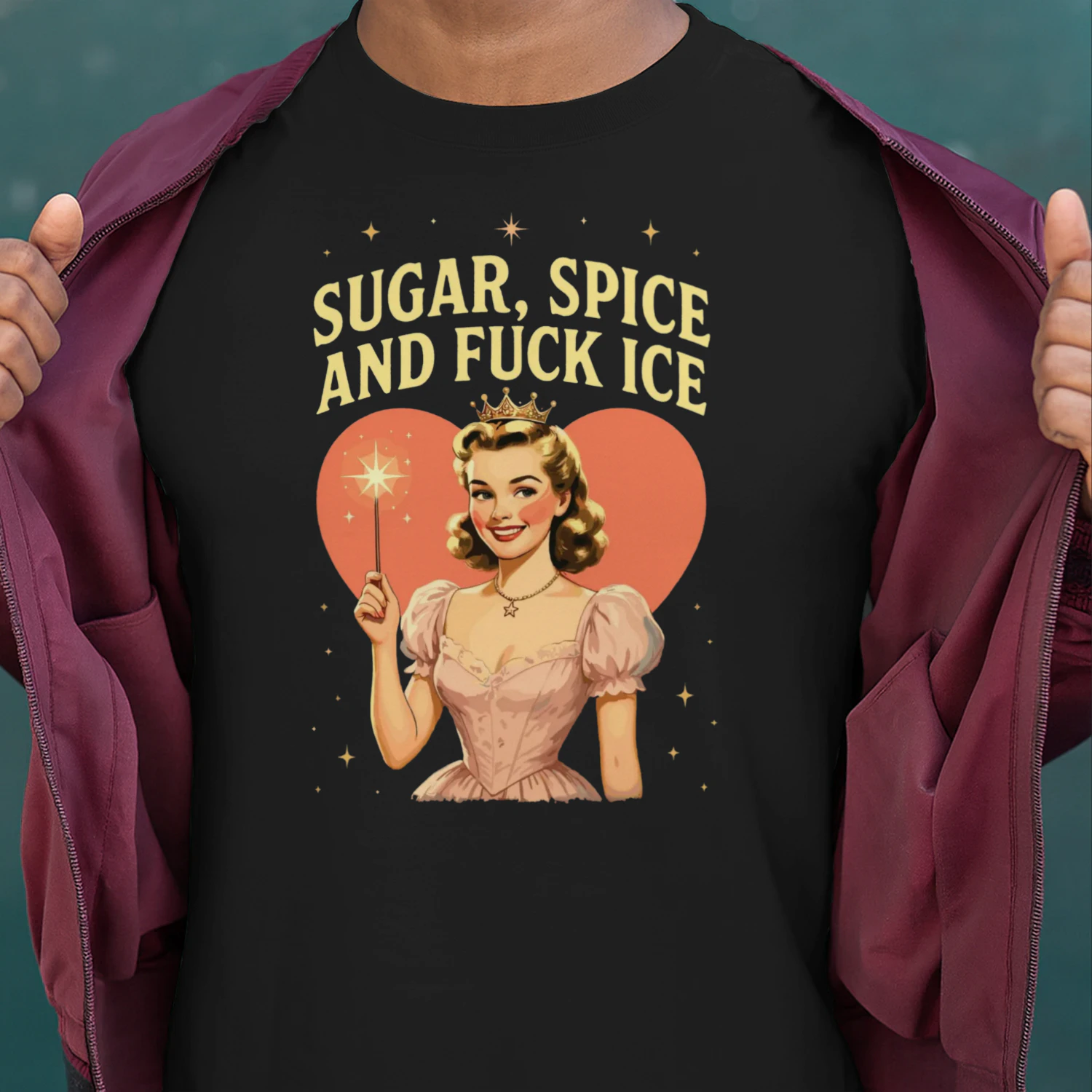 Sugar Spice And Fuck Ice  Unisex T-shirt