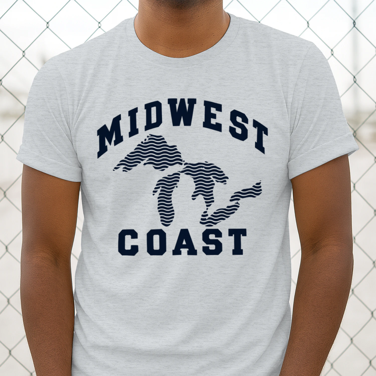 Midwest Coast Great Lakes Unisex T-shirt
