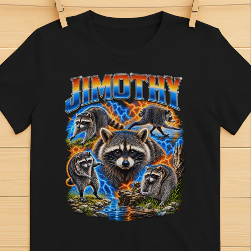 Jimothy Raccoon Shirt