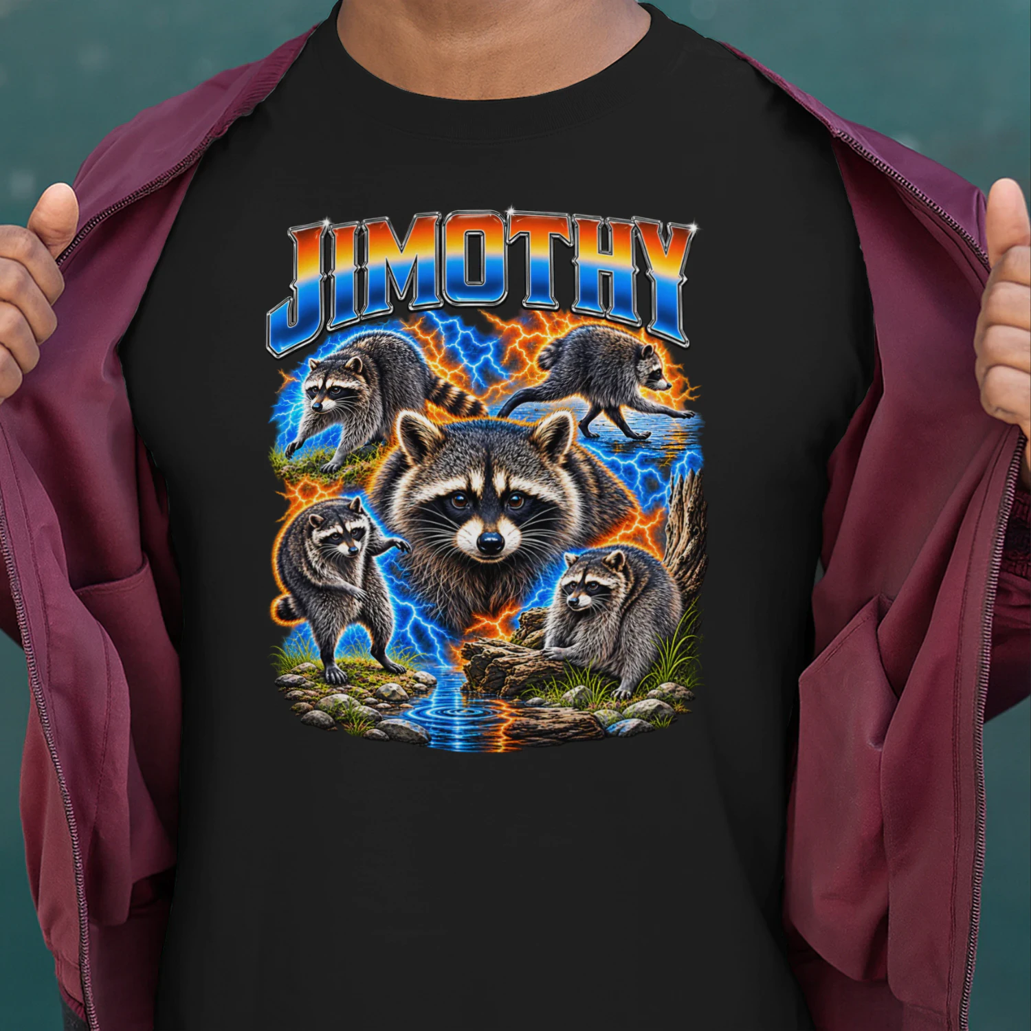 Jimothy Raccoon Unisex T-shirt