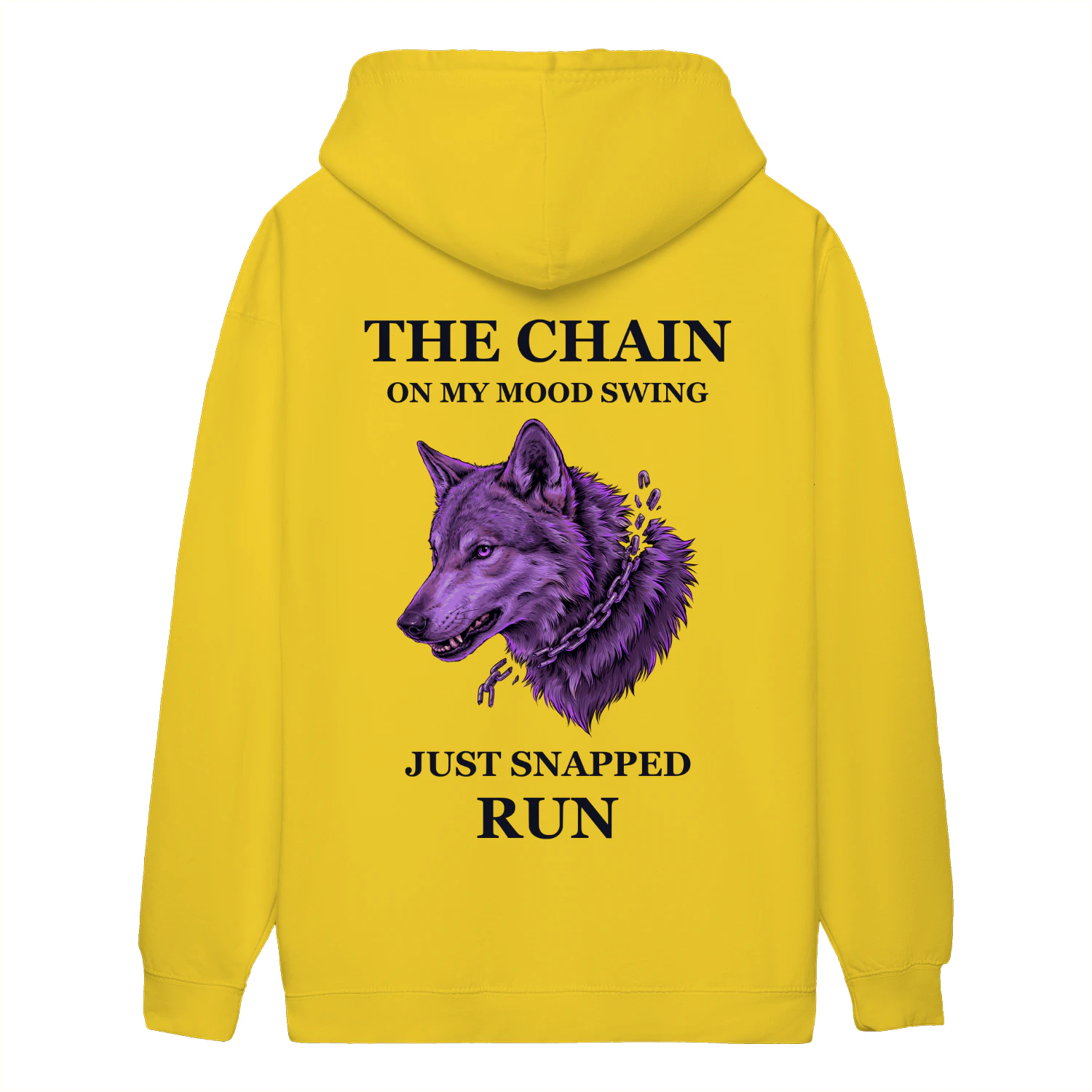 The Chain — Sun Yellow Wolf Hoodie
